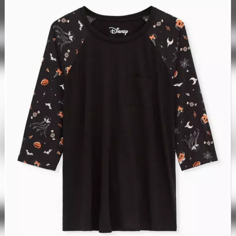 Torrid Disney Halloween Raglan Tee
